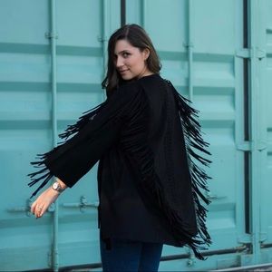 Zara Fringed Jacket